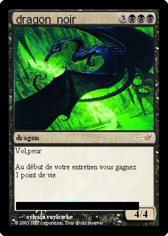 c une carte que j'ai cr&eacute;&eacute;
