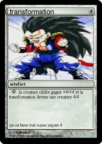 une carte que j'ai cr&eacute;&eacute;